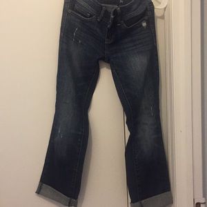 American eagle jean capris